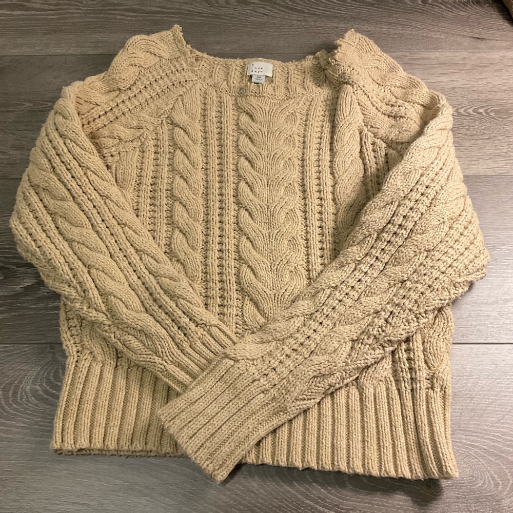 Brown sweater